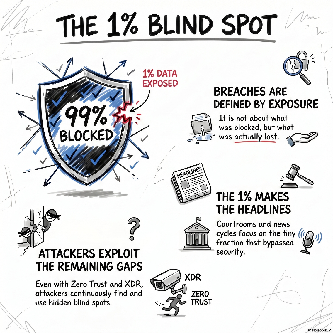 The 1% blind spot