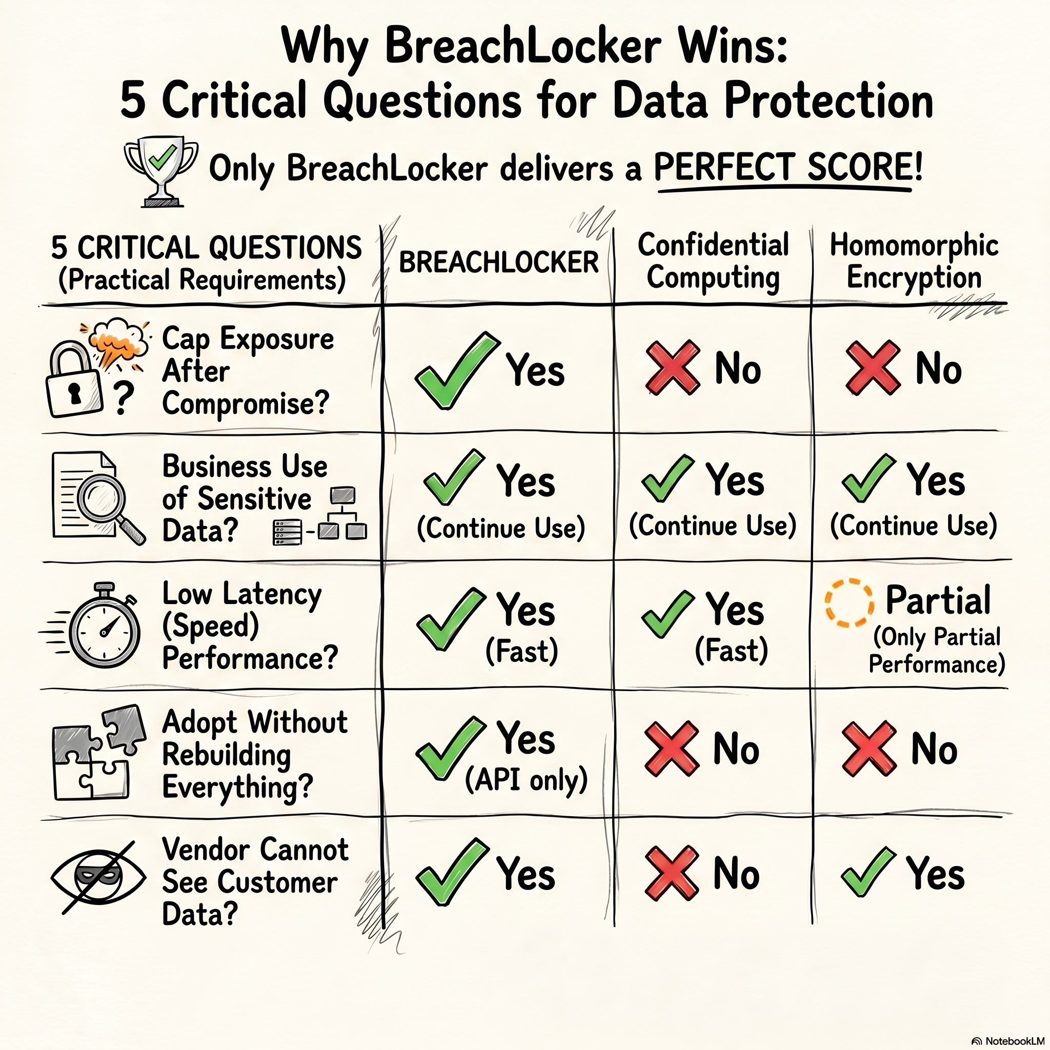 The 5 questions showing why BreachLocker wins for bounded exposure