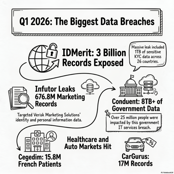 Major Data Breaches – Q1 2026