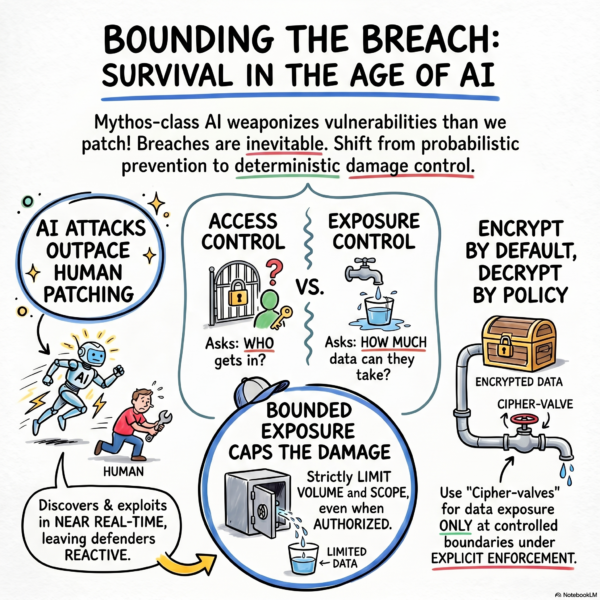 Surviving Mythos-Class AI: No Mass Breach by Default